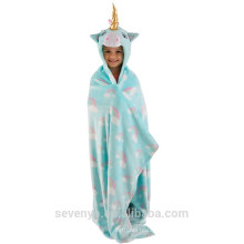 Unicorn enfants serviette à capuchon serviette de bain serviette de bain Boys &amp; Girls bébé à capuche